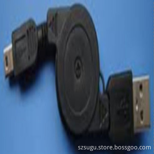Hot Sale 3-in-1 Mini Retractable Cable Reel, Micro Pin, 30-pin